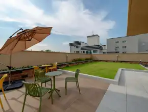 Azotea del hotel Korea