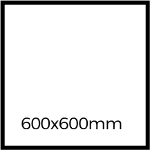 600x600x10 mm