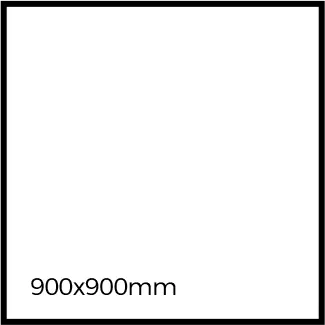 900 x 900 x 11 mm