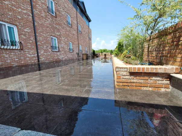 Patio del hospital
