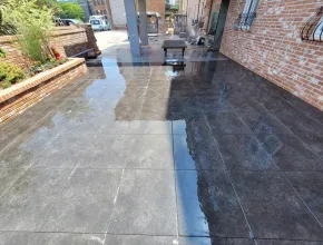 Patio del hospital