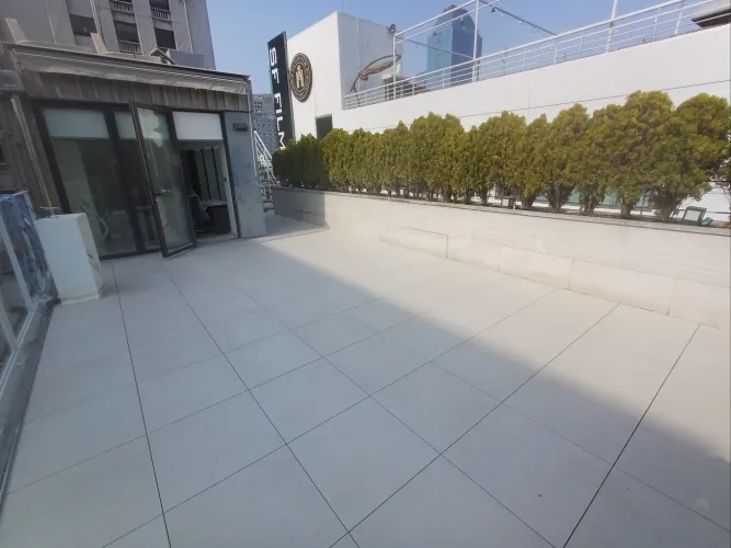 Terraza de la oficina