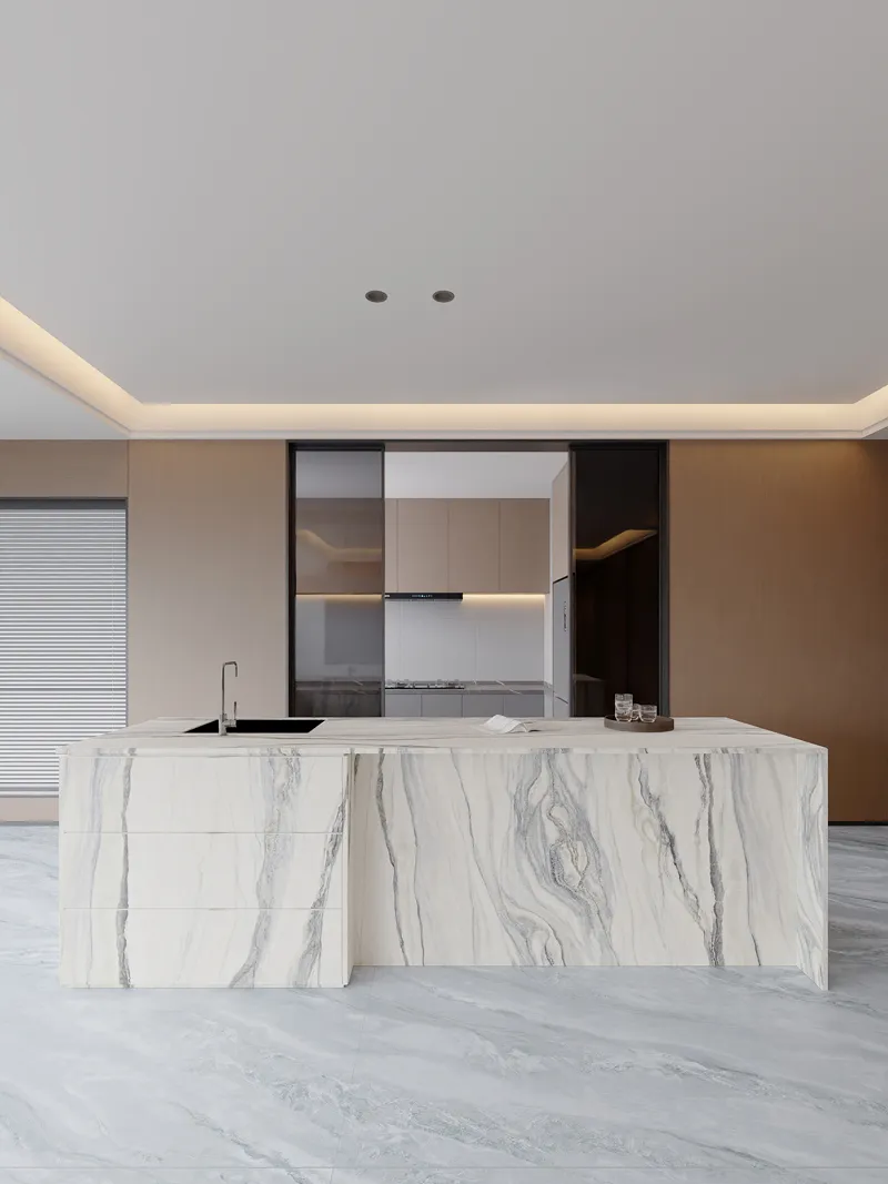 GLACIAR CALACATTA BLANCO